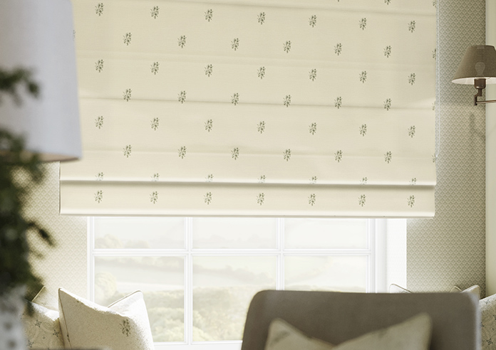 Pensford, Posey Bud Green - Roman Blind - Image 5